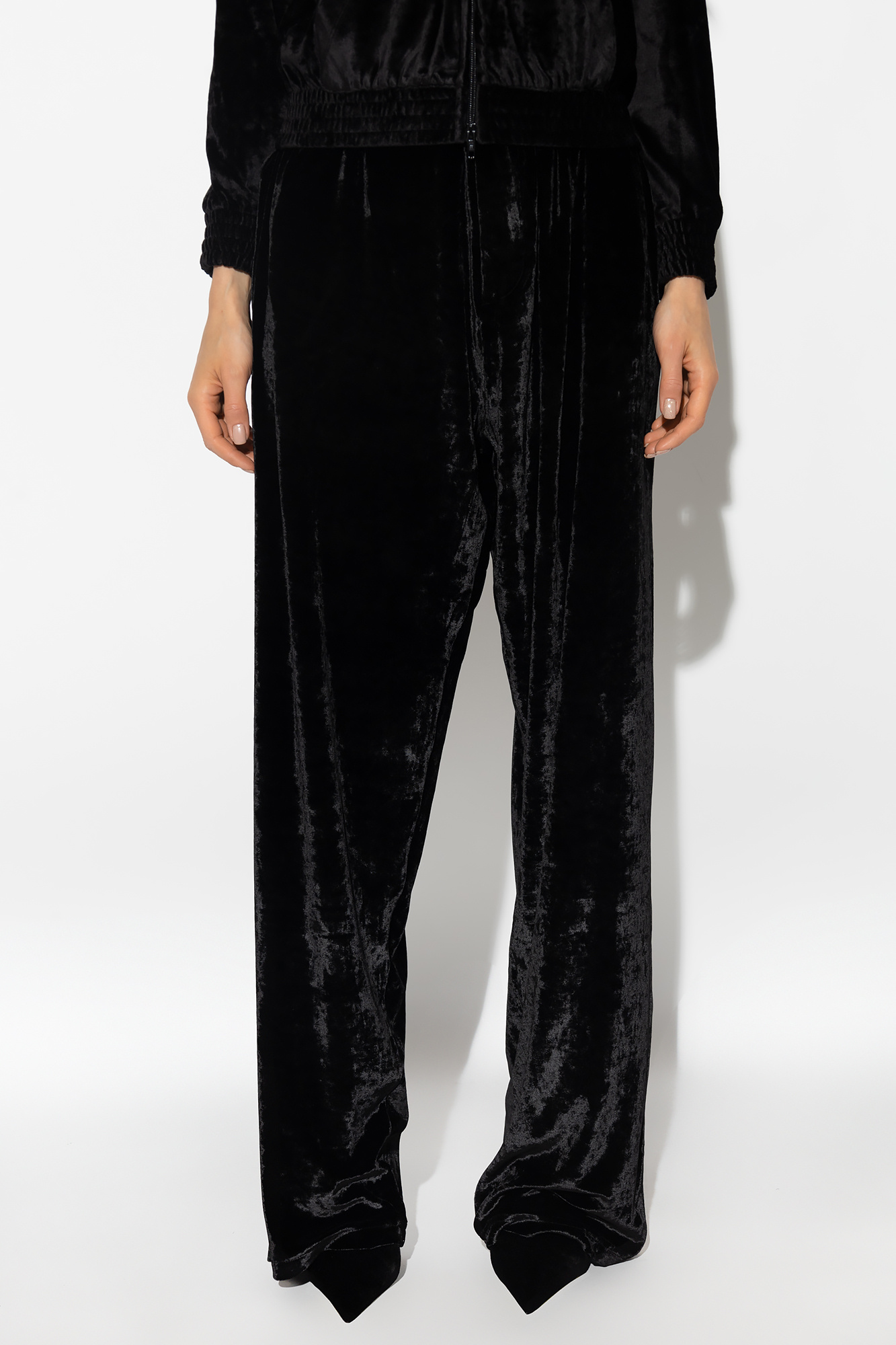 Black Velvet trousers Balenciaga - Vitkac Canada